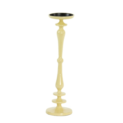 Light living light en living kandelaar yahvi glans geel 39 cm | 2 stuks