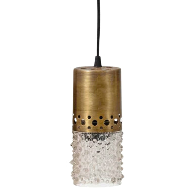 Bepurehome hanglamp sprinkle antiek messingkleurig 20 cm | 6 stuks