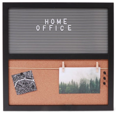 Senza letterbord en prikbord 40 cm | 12 stuks