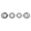 Daan kromhout vaas nova zwart 17 cm 4 assorti | 8 stuks