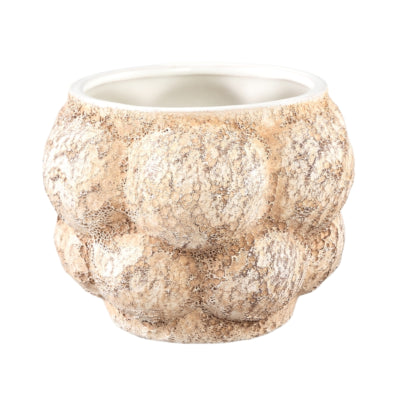 Ptmd bloempot fareeda s créme 14 cm | 12 stuks