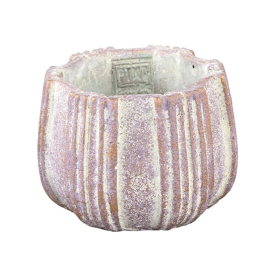 Ptmd bloempot valerio s paars 12 cm | 12 stuks
