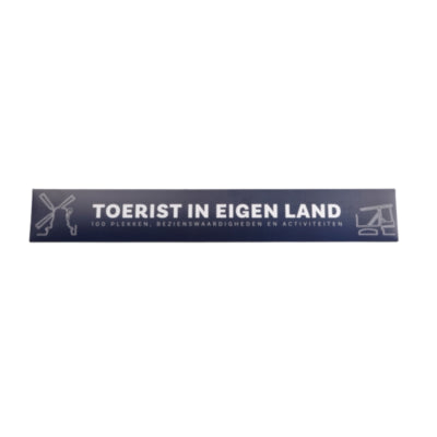 Senza krasposter toerist in eigen land 80 cm | 12 stuks