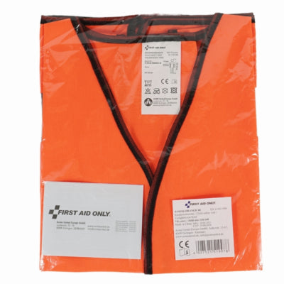 Kinderveiligheidshesje oranje maat 134-140 | 10 stuks