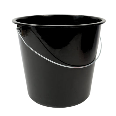 Emmer 10 liter zwart | 10 stuks
