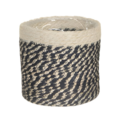 Mica mand bonaparte zwart 12 cm | 18 stuks