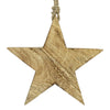 Hanger star mangohout 19 cm | 48 stuks