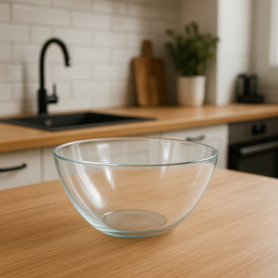 Schaal glas 17 cm | 8 stuks