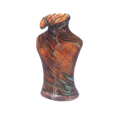 Vaas bossom bruin 20 cm | 8 stuks