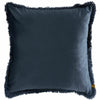Ptmd kussen nous velvet blauw 60 x 60 cm | 4 stuks