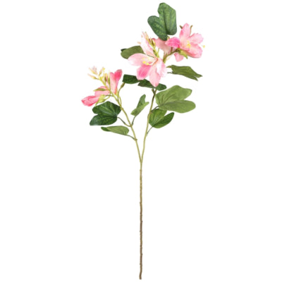 Ptmd kunstbloem bauhinia roze 85 cm | 6 stuks