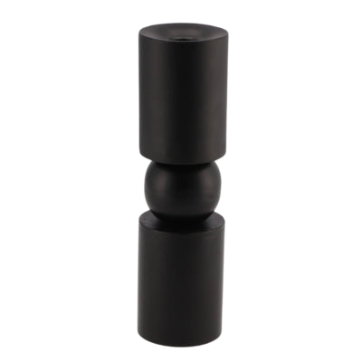 Daan kromhout kandelaar dobra zwart 23 cm | 4 stuks
