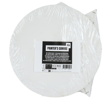 Canvas schildersdoek 30 cm 4 assorti set van 4 b-keus | 6 stuks