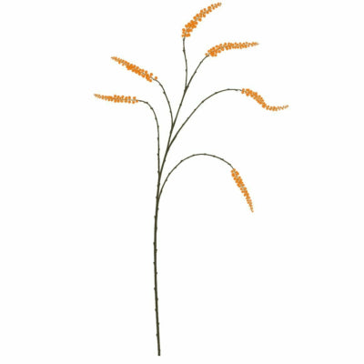 Daan kromhout kunsttak bessen oranje 115 cm | 12 stuks