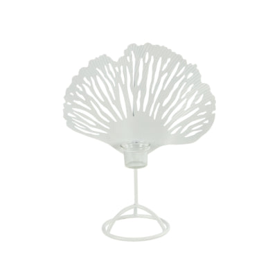 Countryfield theelichthouder lizet s wit 40 cm | 4 stuks