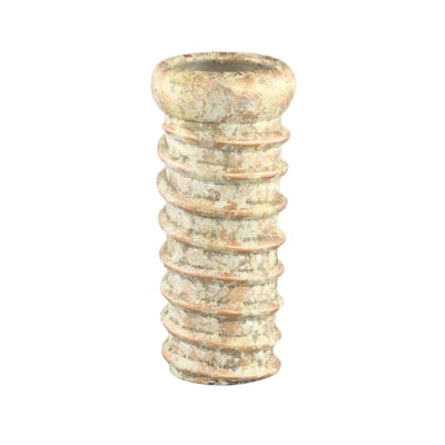 Ptmd bloempot zero swirl crème hoog s 45 cm | 2 stuks