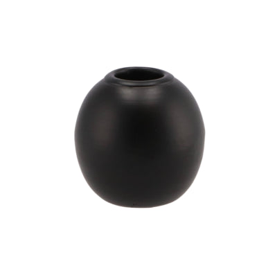 Daan kromhout kandelaar dobra sphere zwart 6 cm | 12 stuks
