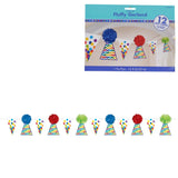 Amscan slinger feesthoeden 365 cm | 24 stuks - afbeelding 1