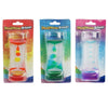 Liquid motion bubbler zandloper 14 cm 3 assorti | 24 stuks