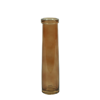 Countryfield vaas tube missy m bruin 28 cm | 8 stuks