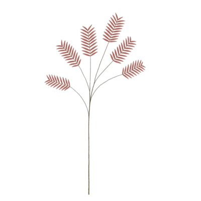 Daan kromhout kunstblad palm bruin 125 cm | 6 stuks