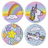 Jojo eenhoorn 5,2 cm 4 assorti | 24 stuks