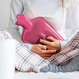 Relaxdays warmwater kruik roze 2 l | 6 stuks - afbeelding 2