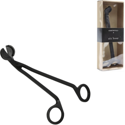 Countryfield kaarslontknipper zwart 17 cm | 12 stuks