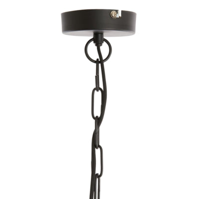 Light living hanglamp kasper zwart 55 cm | 2 stuks