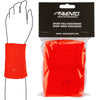 Avento sport pols zweetband oranje set van 2 | 25 stuks
