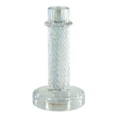 Housevitamin kandelaar twist iriserend glas 15 cm | 24 stuks