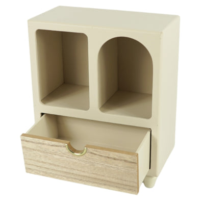 Home accents kast met lade 30 cm 3 assorti | 5 stuks