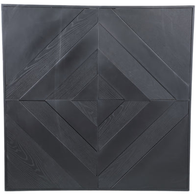 Ptmd wandpaneel mixa zwart 160 x 160 cm | 2 stuks