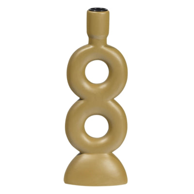 Bepurehome kandelaar gap groen 27 cm | 8 stuks