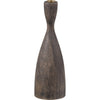 Woood kaarsenhouder rosa hout 28 cm | 8 stuks