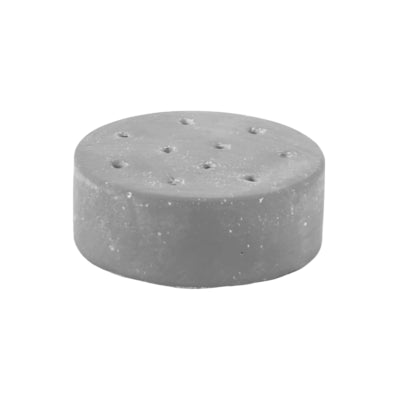 Houder droogbloemen cement grijs 8 cm | 48 stuks