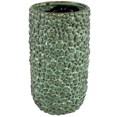 Ptmd bloempot danillo groen 30 cm | 2 stuks