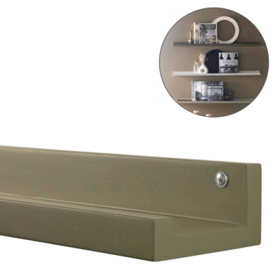 Woood wandplank studio military brown 120 cm | 4 stuks