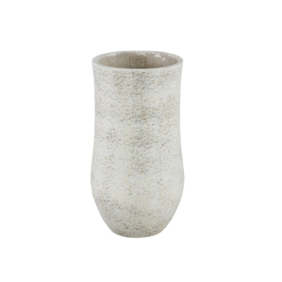 Ptmd bloempot dorin hoog s wit 30 cm | 2 stuks