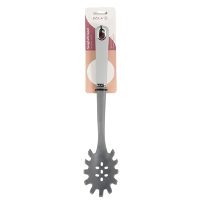 Sola pasta lepel grijs 34 cm | 48 stuks