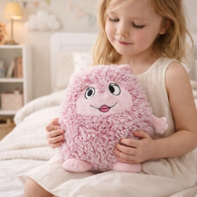 Knuffel monster lola pluche 30 cm | 4 stuks