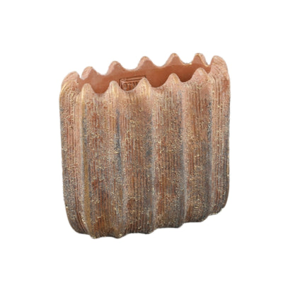 Ptmd bloempot brigett ovaal 20 cm | 6 stuks