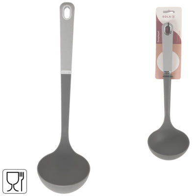 Sola soeplepel grijs 33 cm | 48 stuks