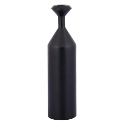 Ptmd kandelaar yanou l aluminium zwart 29 cm | 4 stuks