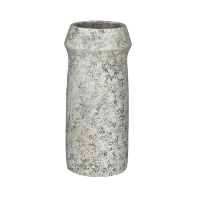 Ptmd bloempot nimma hoog m cement grijs 45 cm | 2 stuks