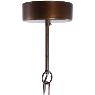 Ptmd hanglamp norris metaal koperkleurig 40,5 cm | 2 stuks