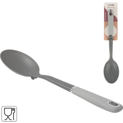 Sola serveerlepel grijs 33 cm | 48 stuks