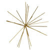 Housevitamin ornament firework metaal goudkleurig 25 cm | 12 stuks