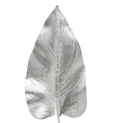 Hbx kunsttak strelitzia zilverkleurig 100 cm | 20 stuks