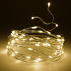 Lichtketting 80 led eu-stekker wit 790 cm | 24 stuks